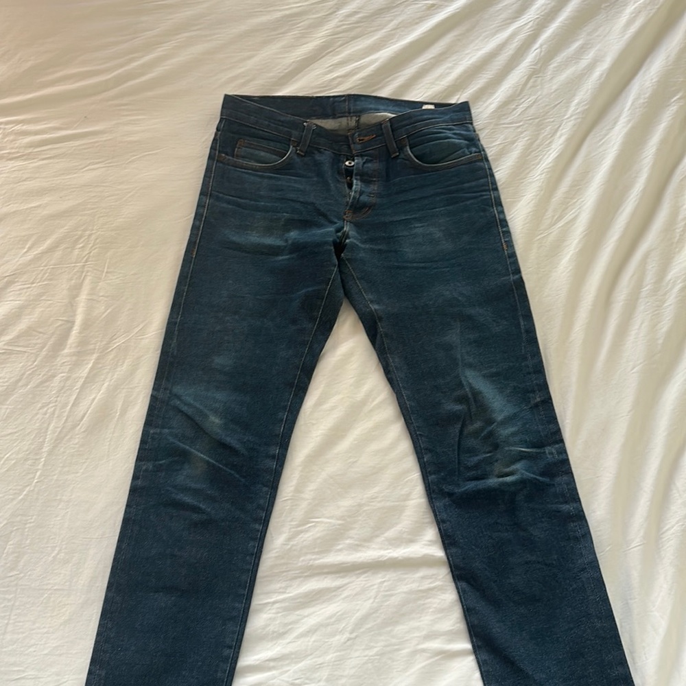 Naked & Famous Natural Indigo Super Guy 33 selvedge